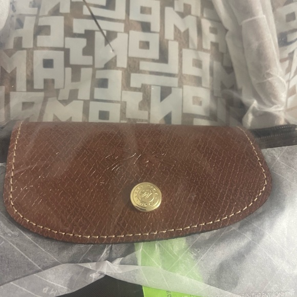 Longchamp Tote in Brown with Brown Trim - Picture 3 of 7